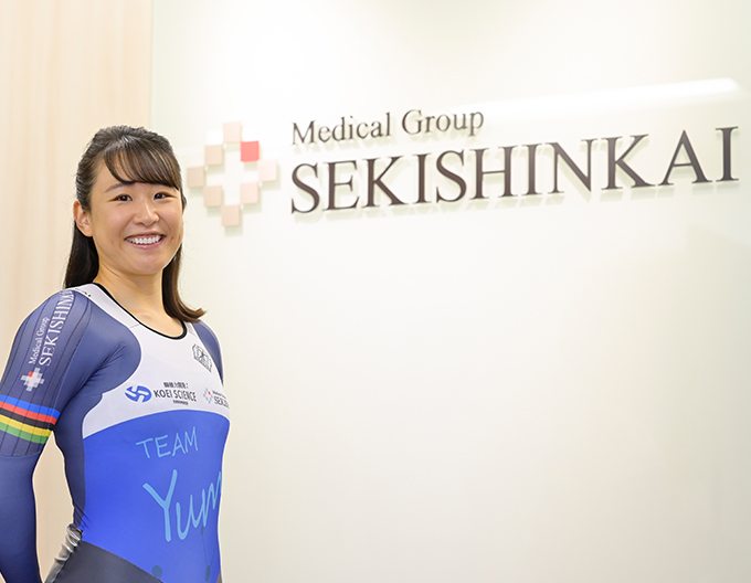 梶原悠未選手の写真